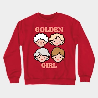 Golden Girls Cartoon Model Crewneck Sweatshirt